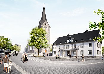 Rund ums Rathaus, Visualisierung Rund ums Rathaus, Visualisierung