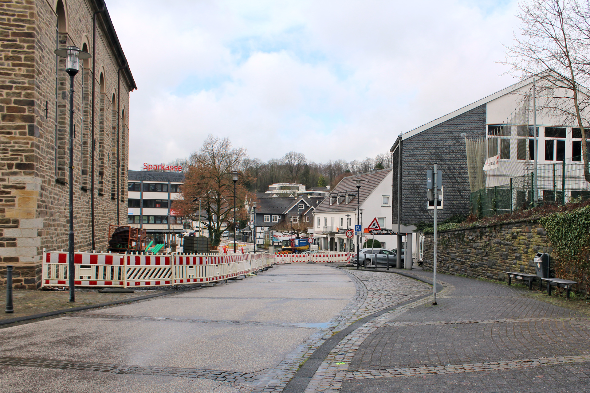 Sperrung Hauptstr-Kirche