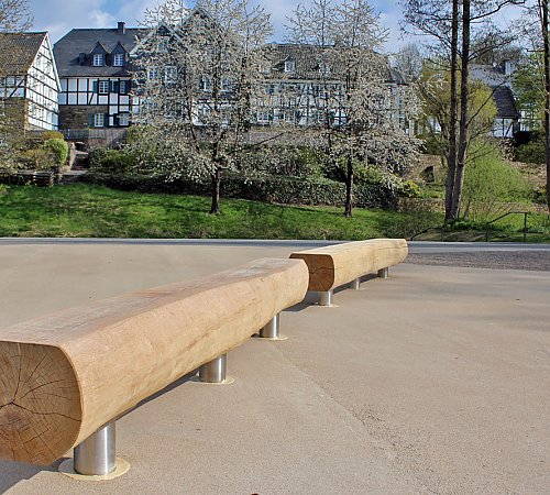 Hingucker und Rastmöglichkeit: die Hingucker und Rastmöglichkeit: die